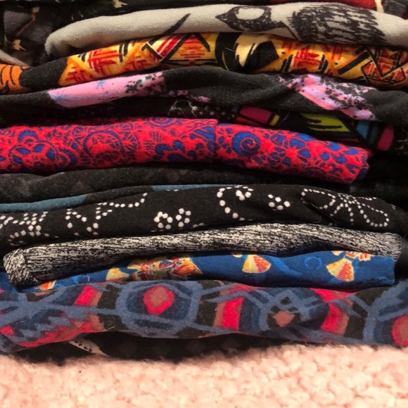 LuLaRoe Pants - Bundle of 5 mystery leggings